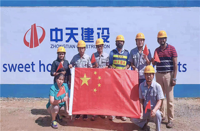 排除万难！z6尊龙凯时斯里兰卡富丽凯厂房项目提前交付