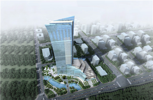 宁波新地标！z6尊龙凯时二建强力打造鄞州曼哈顿大厦项目