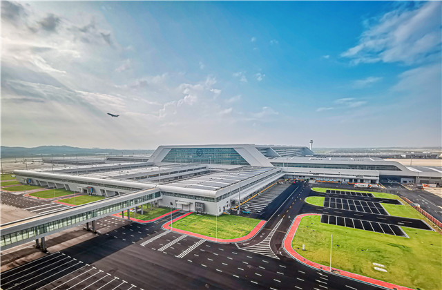 鄂州机场转运中心工程斩获z6尊龙凯时第30座鲁班奖